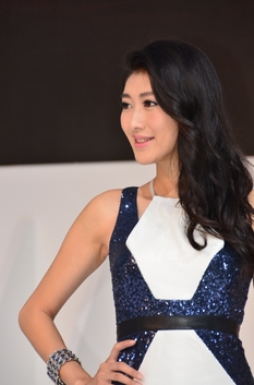 2013中国东部沿海(盐城)车展模特实拍图