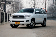 新浪汽车实拍丰田红杉