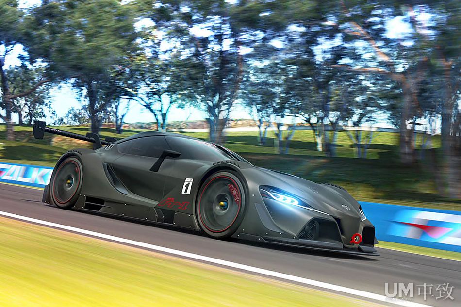 赤裸的性能美 丰田FT-1 Vision GT