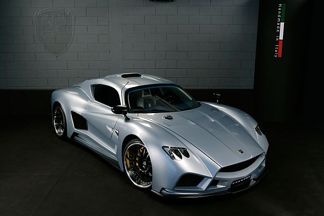 Mazzanti超级跑车亮相摩纳哥奢侈品展