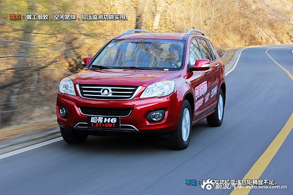 长城哈弗H6南昌暂无现车 订金3000元