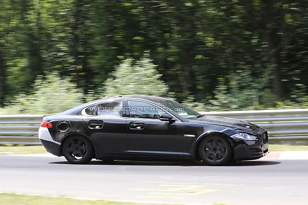 2015捷豹XS谍照曝光 将PK宝马3系