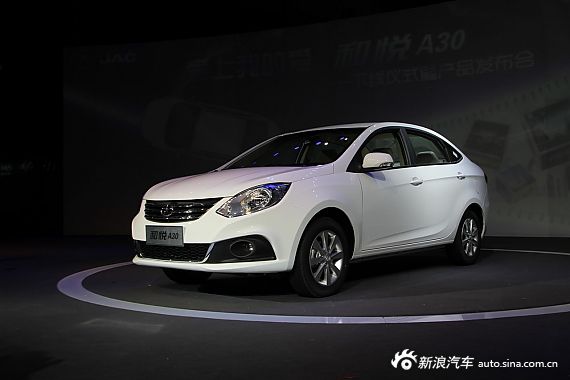 和悦A30将于9月上市 或售6-7万元