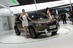 2013成都车展SUV实拍：斯柯达野帝