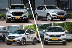 自主对决合资 哈弗H8和东风本田CR-V