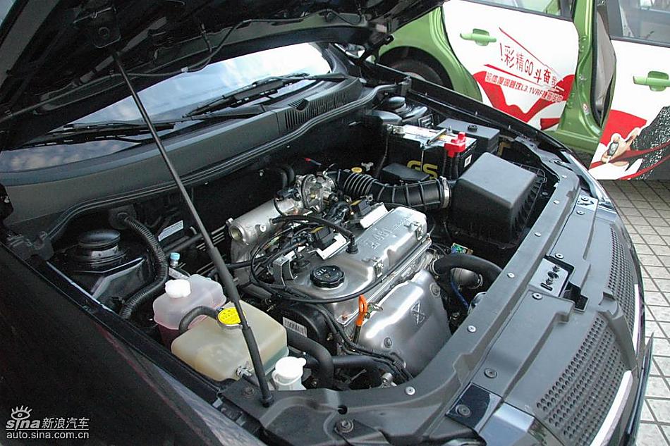 中华骏捷FRV1.3L发动机_骏捷FRV引擎底盘图