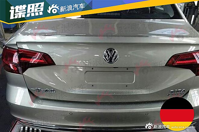外观变化明显 一汽大众全新宝来实拍谍照