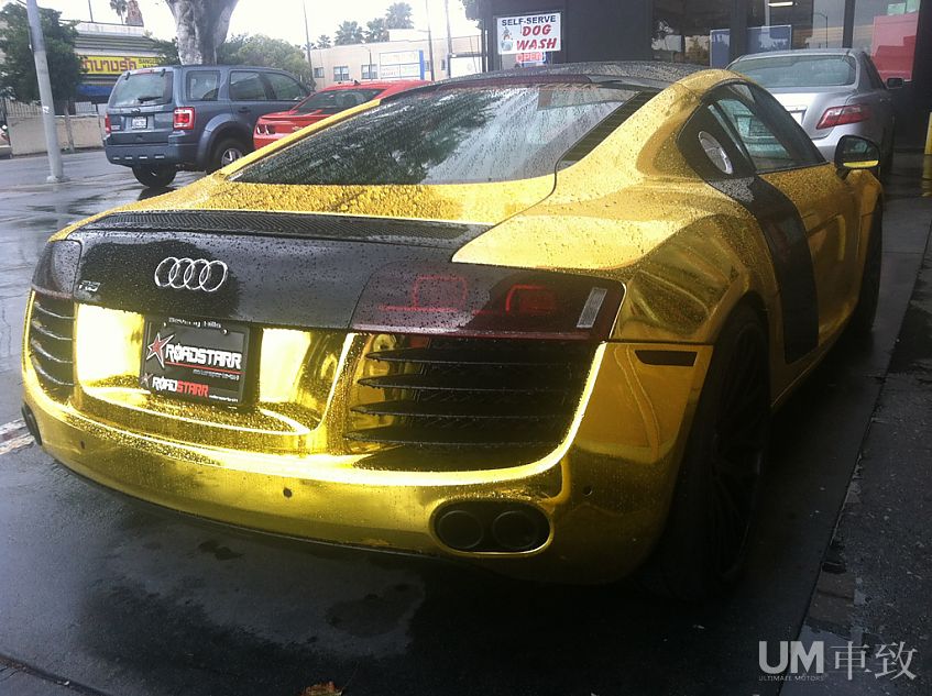 我行我素 出格改装豪车说唱歌手Tyga