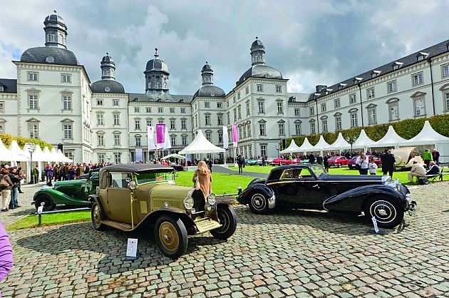 “群星荟萃”2012本斯堡王宫老爷车展