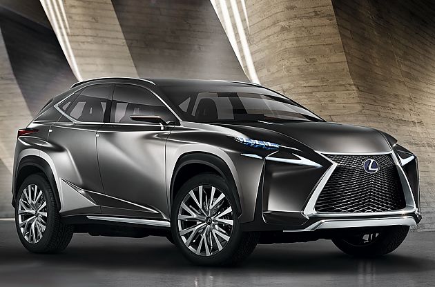 雷克萨斯LF-NX概念车 极致几何之美