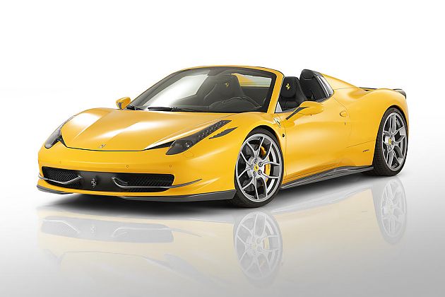 Novitec Rosso改法拉利458 Spyder