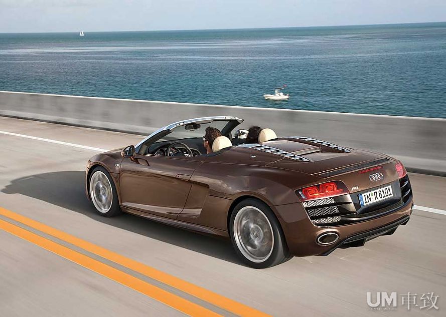 狂放不羁 奥迪R8 V10 Spyder_22951317_汽车