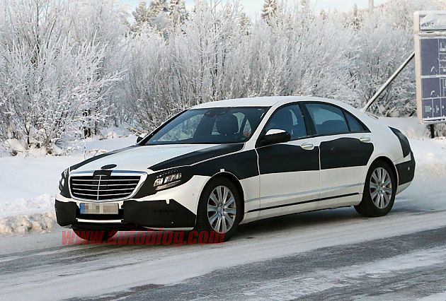 奔驰S级升级细节大泄露 将在5月首发