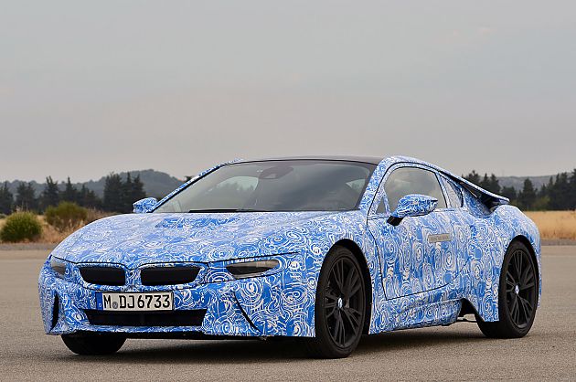 穿梭于未来城市 试驾宝马i8原型车