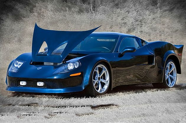 玻璃钢超跑 Alessi复活33年前概念车AR1