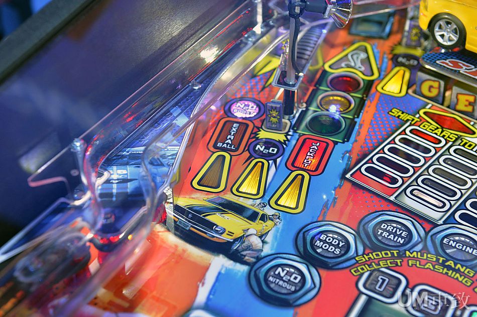 福特Mustang弹球机惊艳芝加哥车展