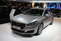 2015款标致508巴黎车展实拍