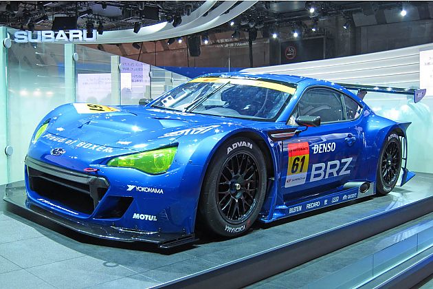 斯巴鲁BRZ GT300亮相东京车展 