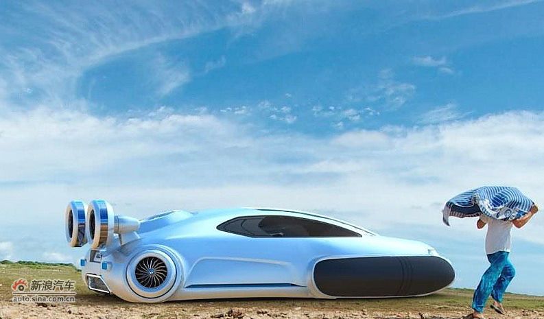 四川90后美女大学生设计水陆两栖汽车备受瞩