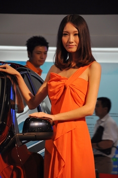 2010北京汽车展览会模特图片
