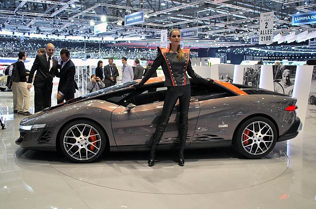 灰色毁灭者 Bertone Nuccio概念车首发