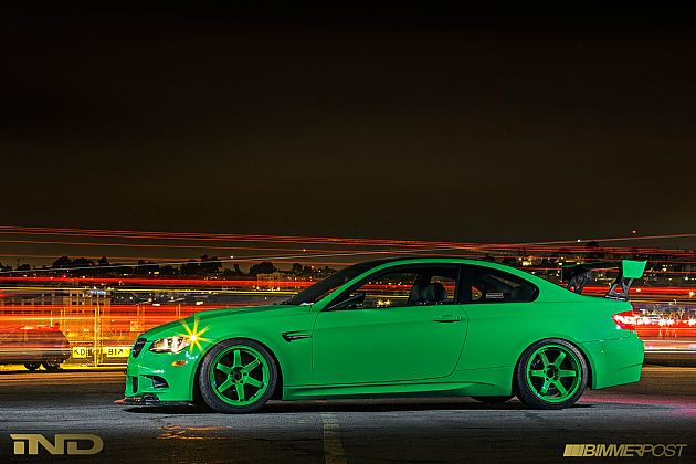 素艳！BMW Individual SignalGreen M3