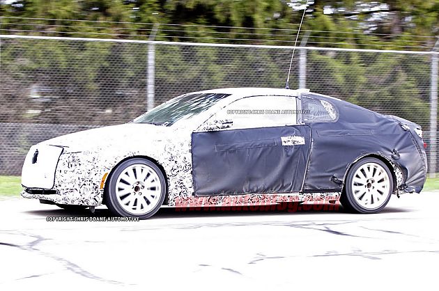 2014凯迪拉克ATS Coupe谍照曝光