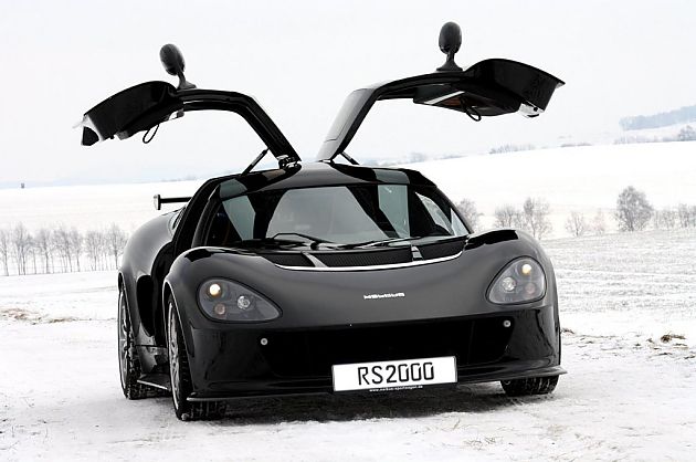 小众狂欢 德系超跑Melkus RS2000黑色版