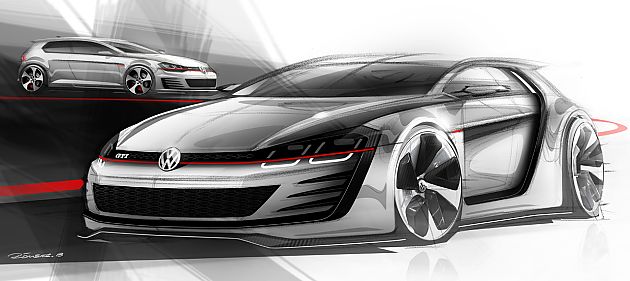 高尔夫之王 大众发布Design Vision GTI