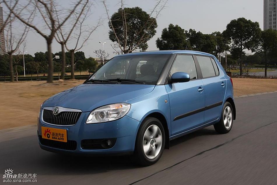 上海大众斯柯达Fabia晶锐试驾组图_晶锐试车