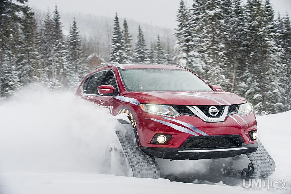 雪地征服 NISSAN Rogue Warrior概念车