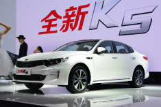 英俊高颜值 实拍全新起亚K5