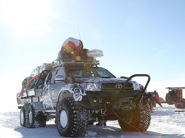 9500公里 丰田Hilux创造极地续航里程记录