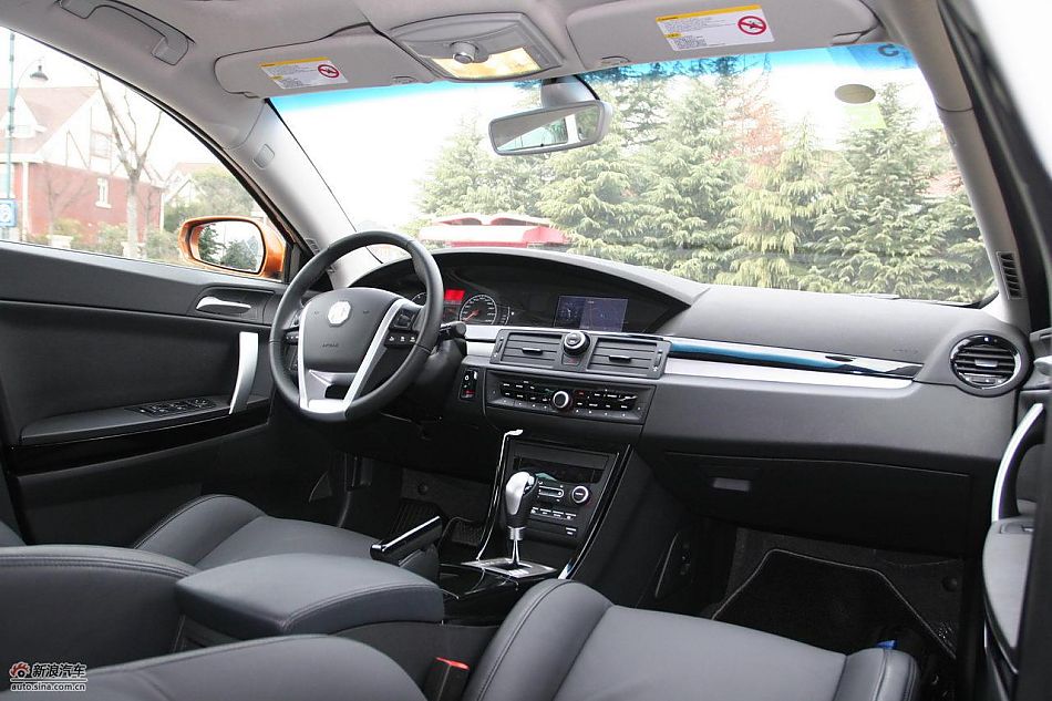 1.8T豪华版内饰及细节_MG6内饰图片_汽车图