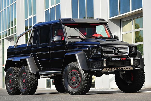 巴博斯B63S发布 基于梅赛德斯G63 AMG 6x6