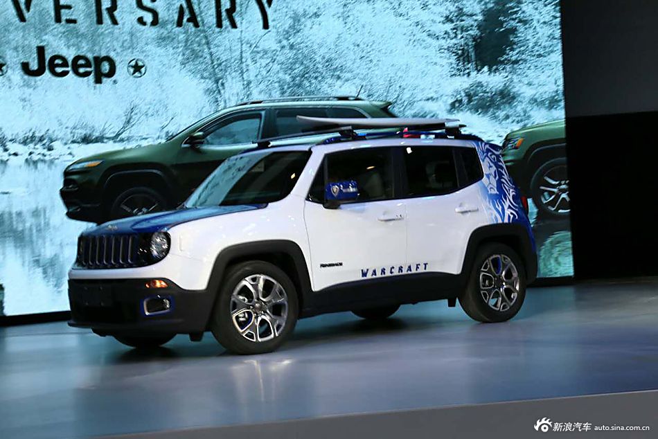 2016北京车展探馆:广汽菲克jeep自由侠