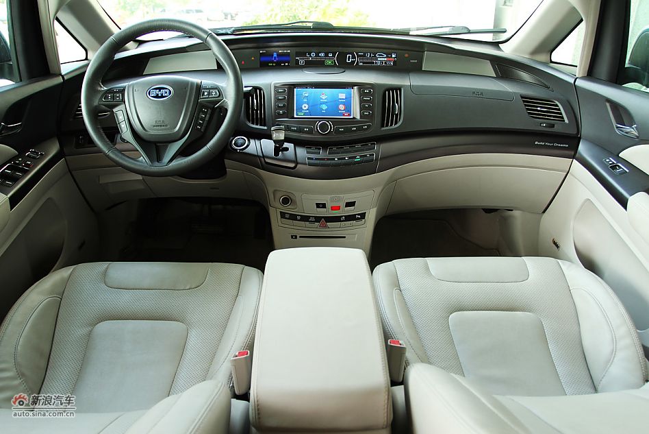 比亚迪e6 CVT纯电动车_比亚迪e6内饰图片99