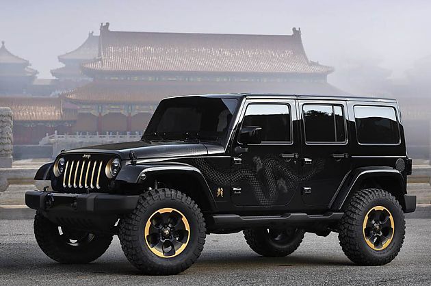Jeep牧马人龙版概念车亮相北京车展