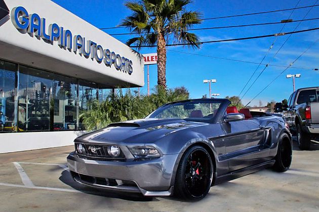 这部野马有点美 GAS打造宽体敞篷野马