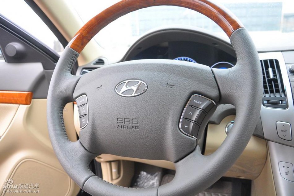 北京现代SONATA NFC实拍图片 内饰_领翔图