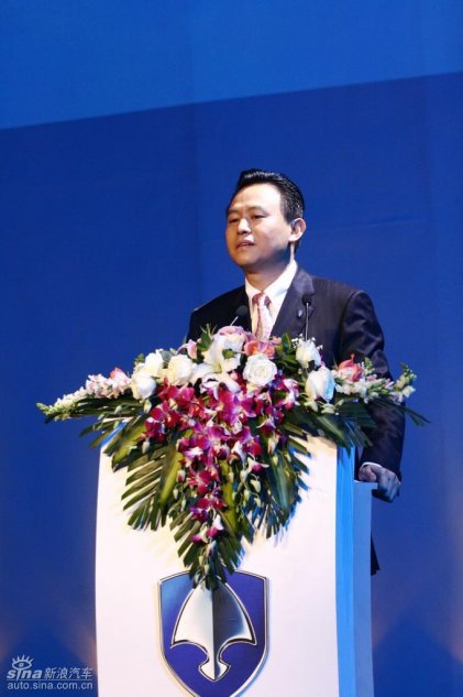 长安汽车董事长徐留平现场致辞_悦翔活动图片