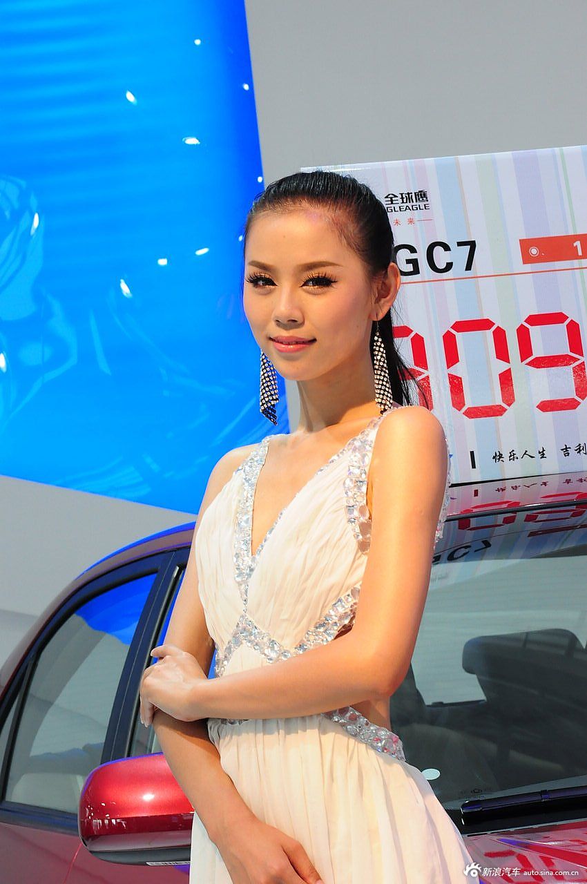 2012银川车展美女模特高清图图片