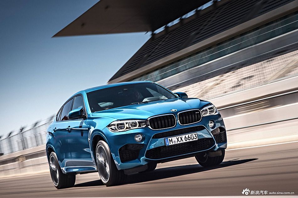 全新宝马X6M官方图发布