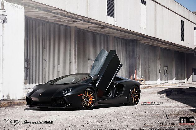 足下生辉 兰博基尼LP700换装大脚