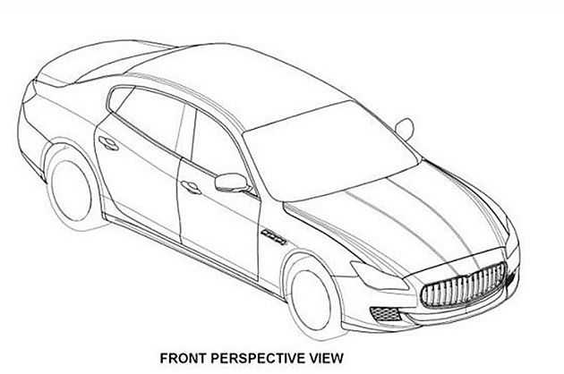 2014玛莎拉蒂总裁专利图发布