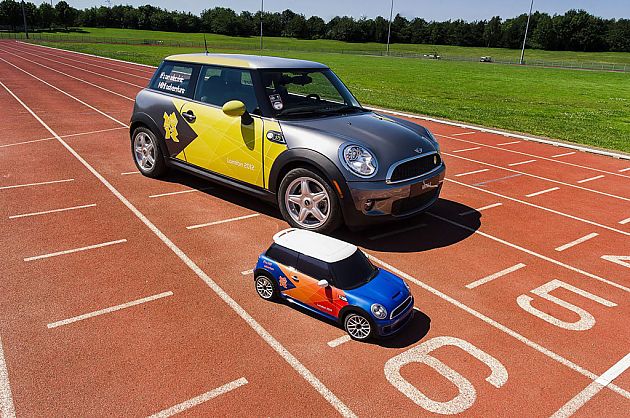 铁饼标枪我来运 MINI Mini遥控车亮相