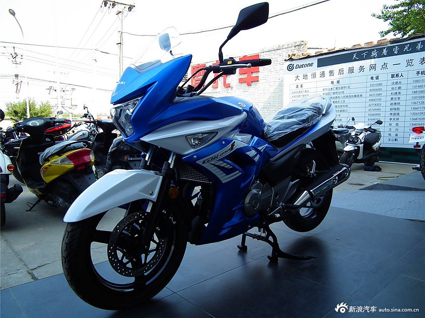 豪爵铃木骊驰GW250F独家到店实拍