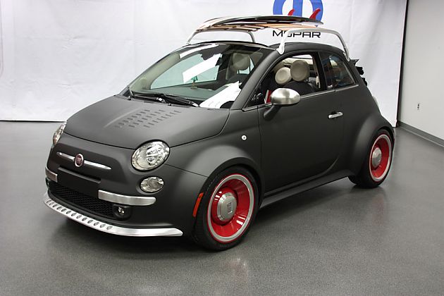 MOPAR发力 2012SEMA改装车展型车抢先看