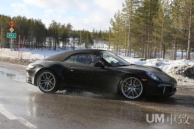 2015保时捷911小改款谍照曝光