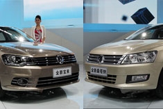 车型相对论 全新宝来对比全新桑塔纳